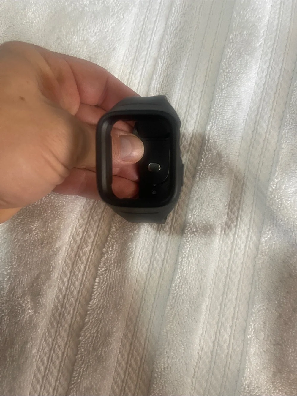 Silicone Watch Bands with Protective Bezels